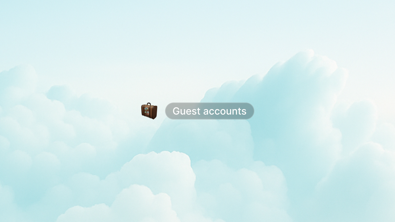 Cover image for Guest accounts