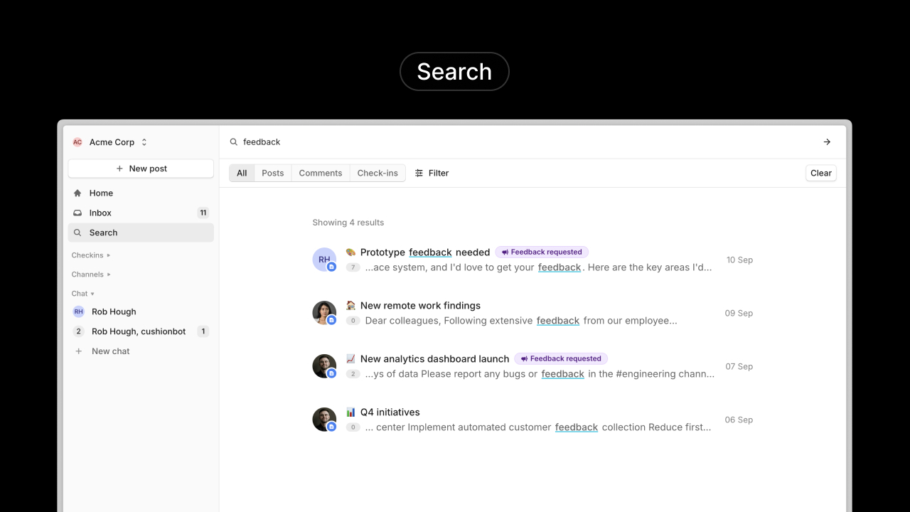 Mobile app screenshot